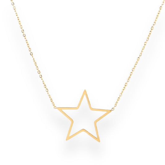 Star Necklace goud