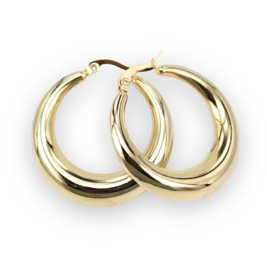 Clueless Earrings goud 40mm