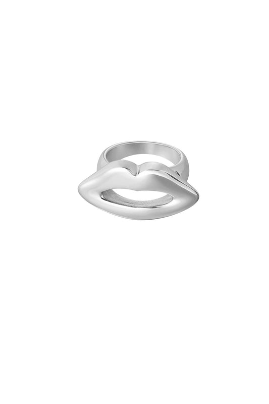 Kisses ring Zilver