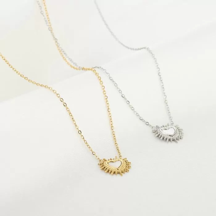 Attention Necklace zilver