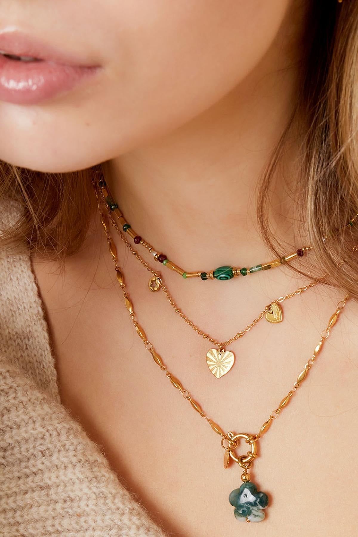 Lover Necklace goud