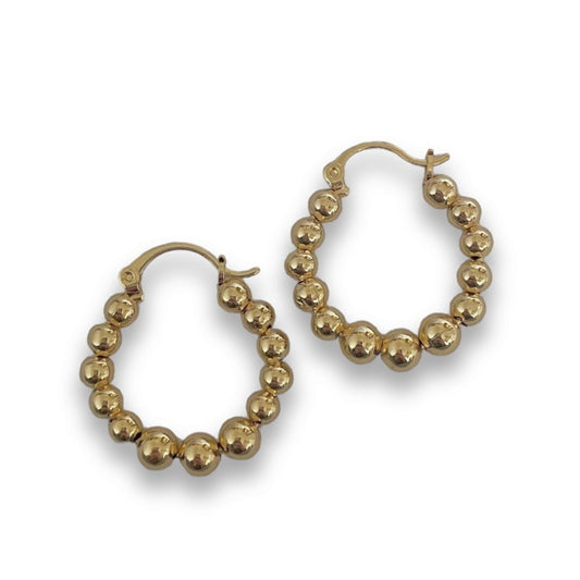 Bubble Earrings goud
