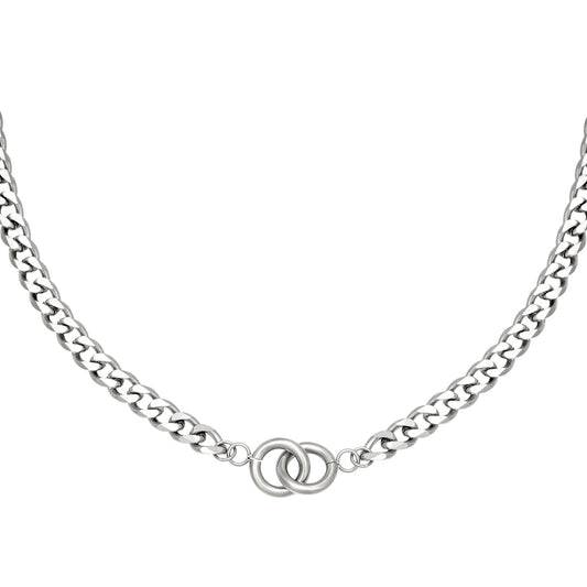 Intertwined Necklace zilver