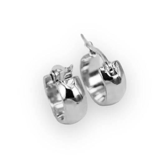 Hollywood Earrings zilver 15mm